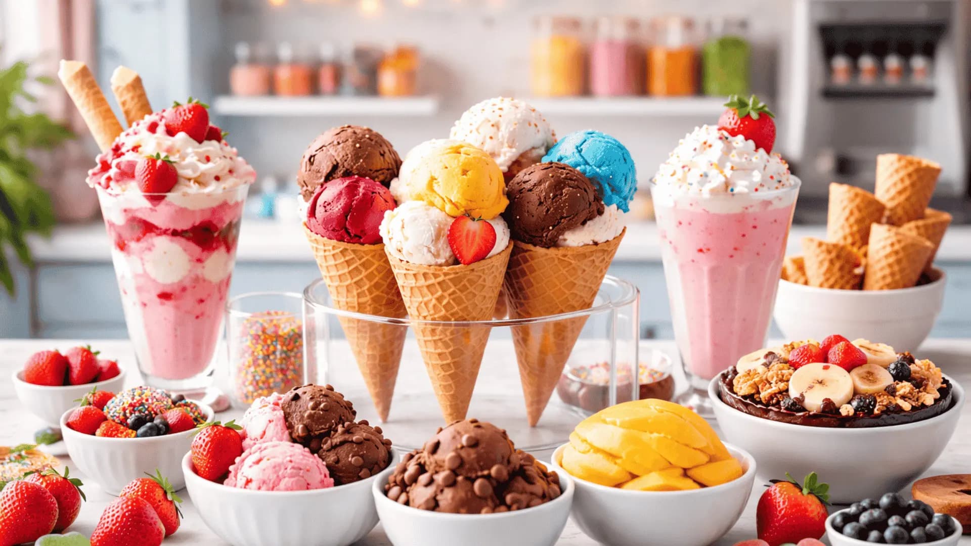 Será que o sorvete é doce